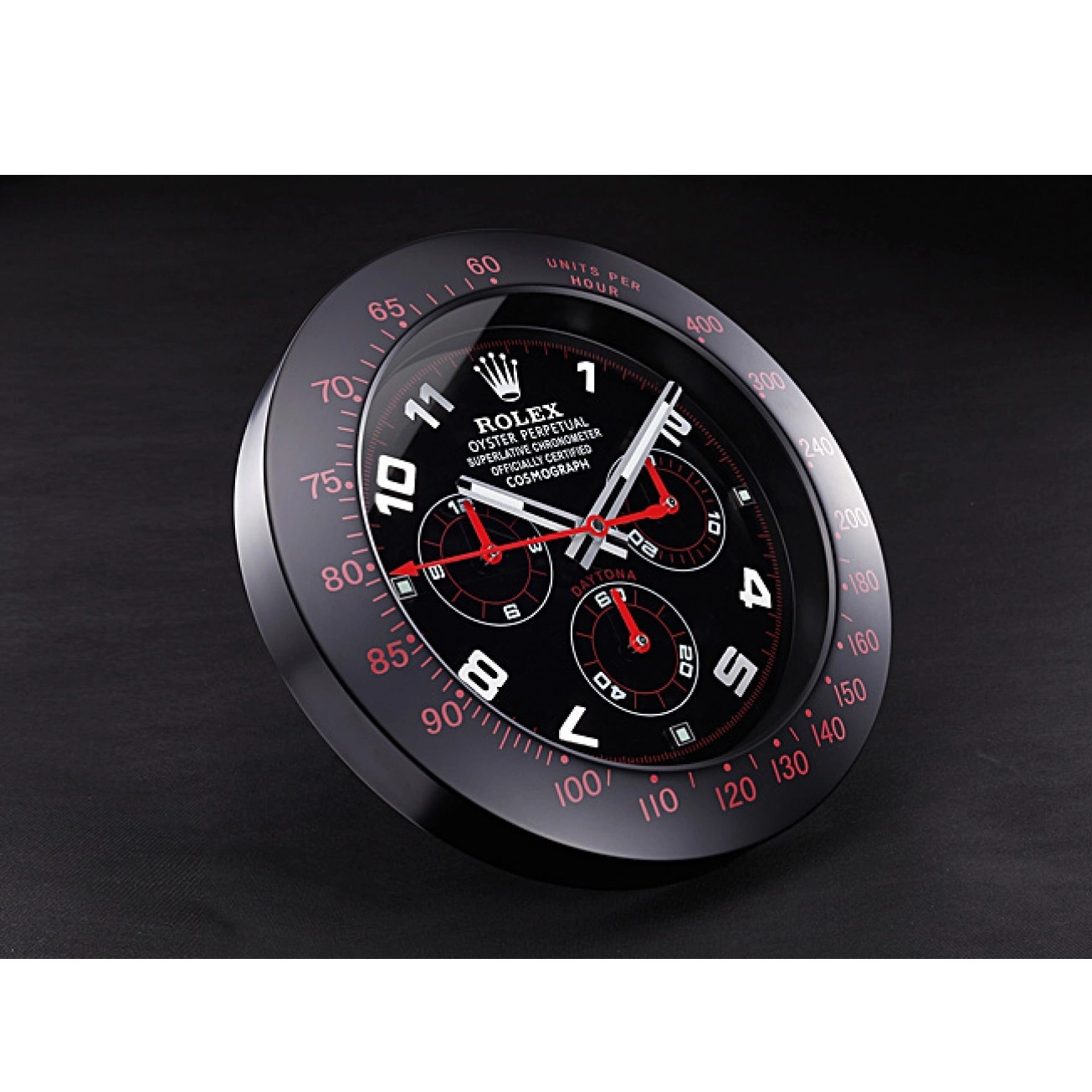 Aaa replica watch Clock Daytona Rolex Wall Cosmograph 621908 Black-Red 0717